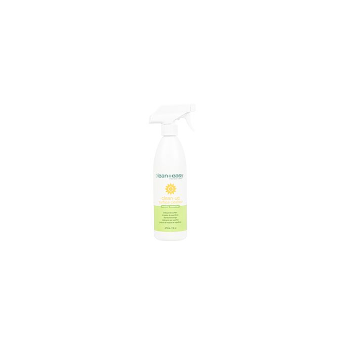 Wide view of 16-ounce clean+easy Clean-up surface cleanser pump spray