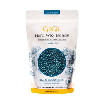 GiGi Hard Wax Beads Infused with Smoothing Azulene 14oz